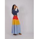 İPEK ELBİSE BOHO LOVES ELİF MISIRLI